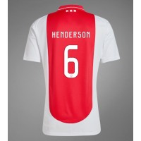 Camiseta Ajax Jordan Henderson #6 Primera Equipación 2024-25 manga corta